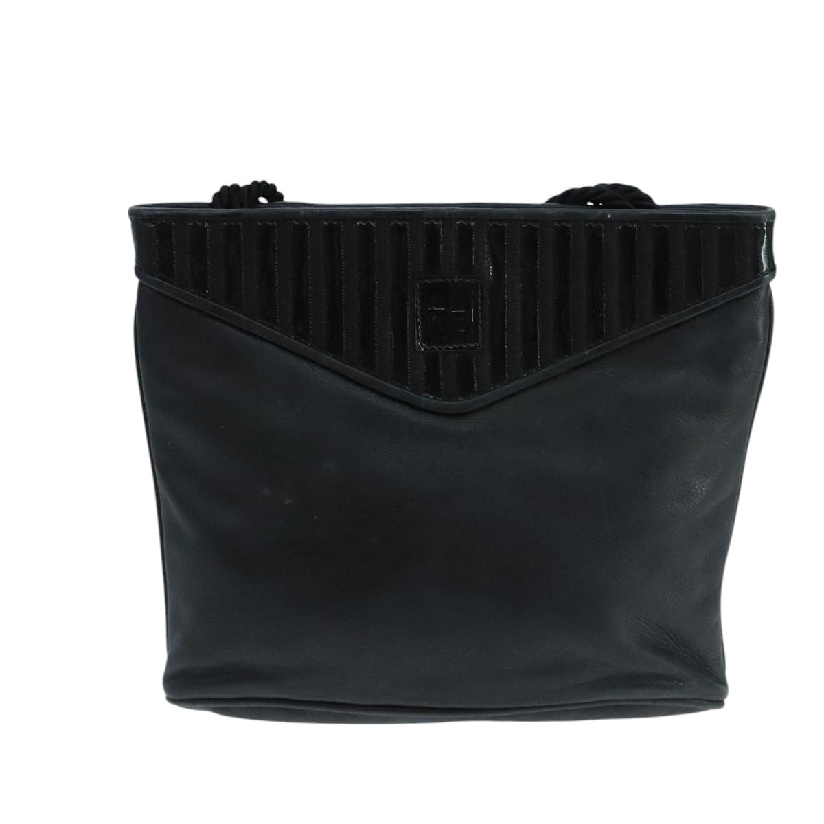 Fendi Black Leather Shoulder Bag ()