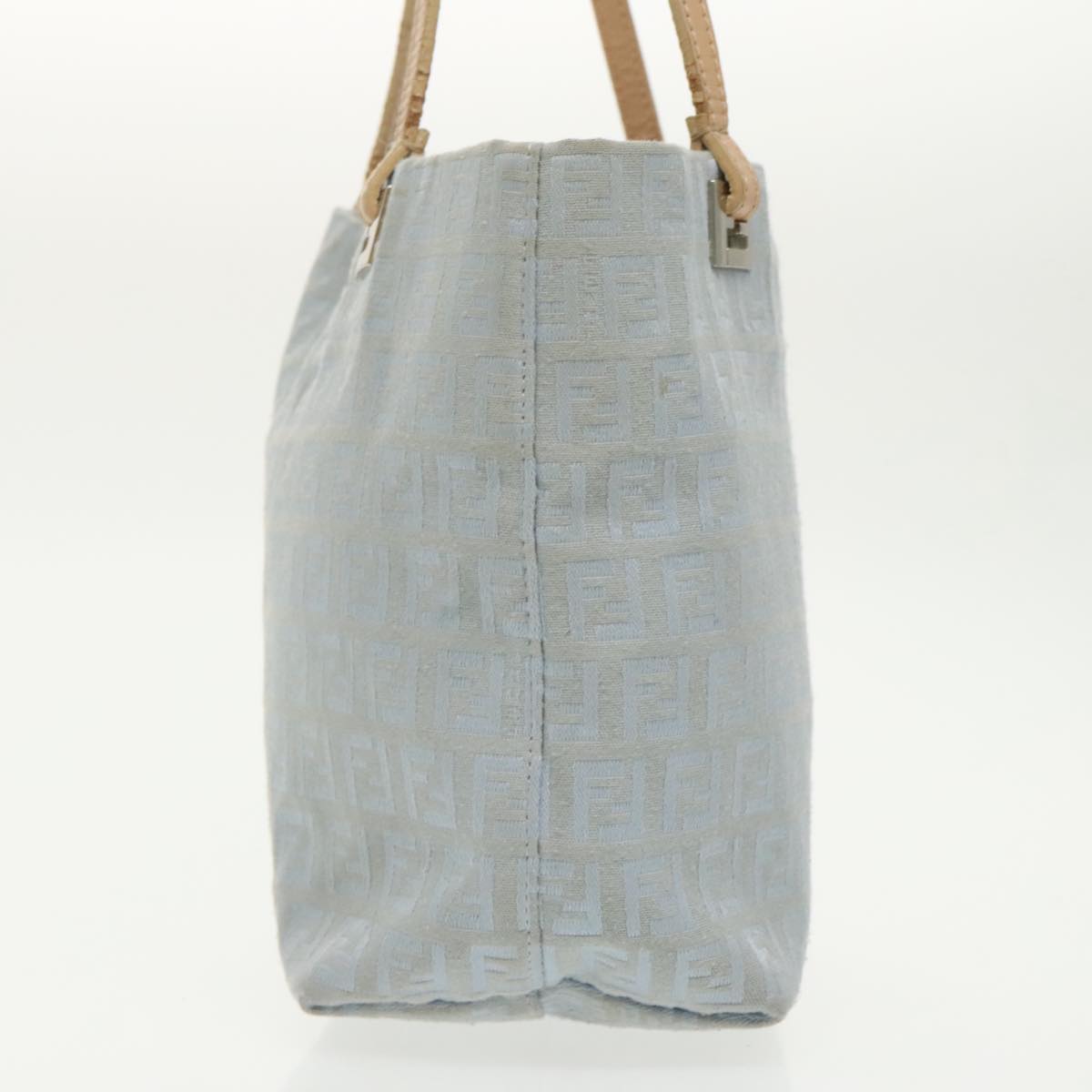 Fendi Blue Canvas Tote Bag ()