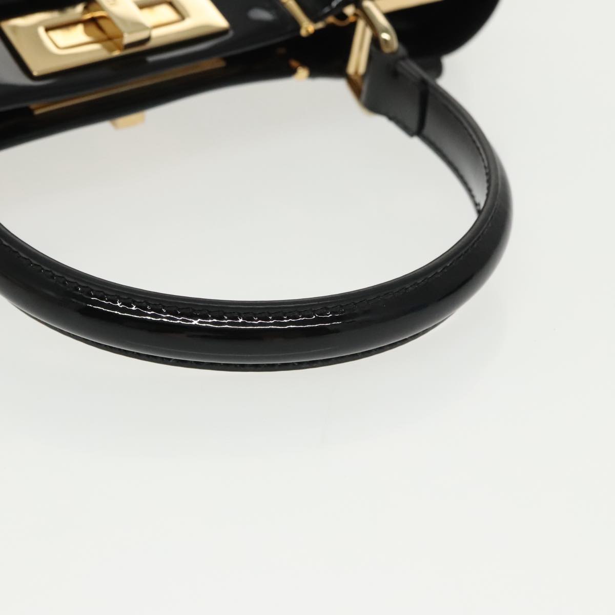 Fendi Peekaboo Brown Fur Handbag ()
