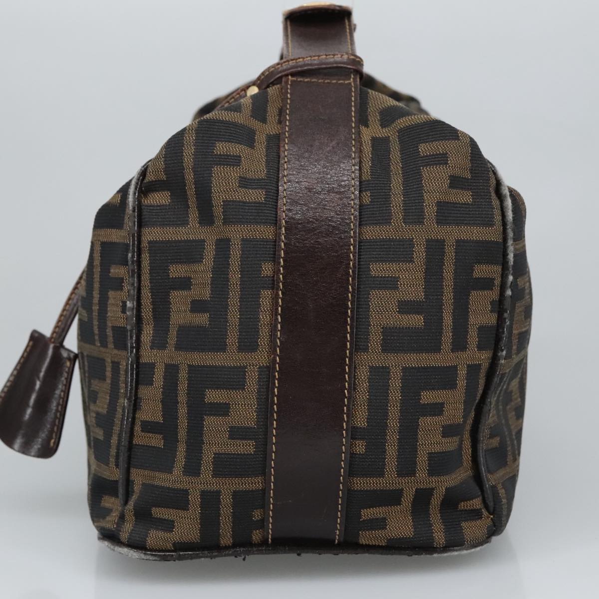 Fendi Zucca Brown Canvas Clutch Bag ()