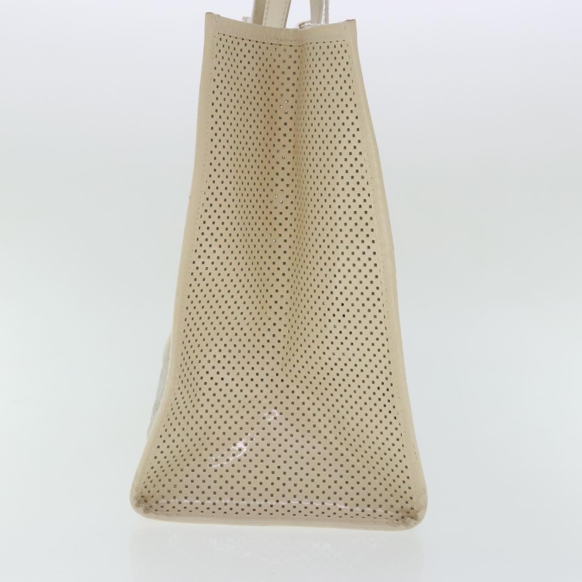 Fendi White Canvas Tote Bag ()
