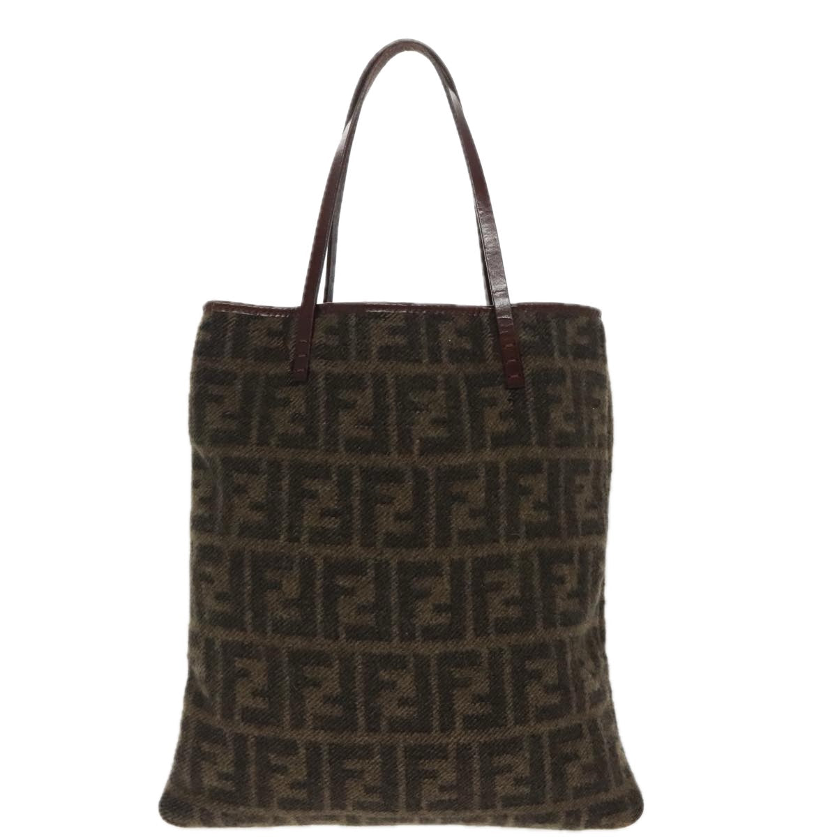 Fendi Zucca Brown Canvas Tote Bag ()
