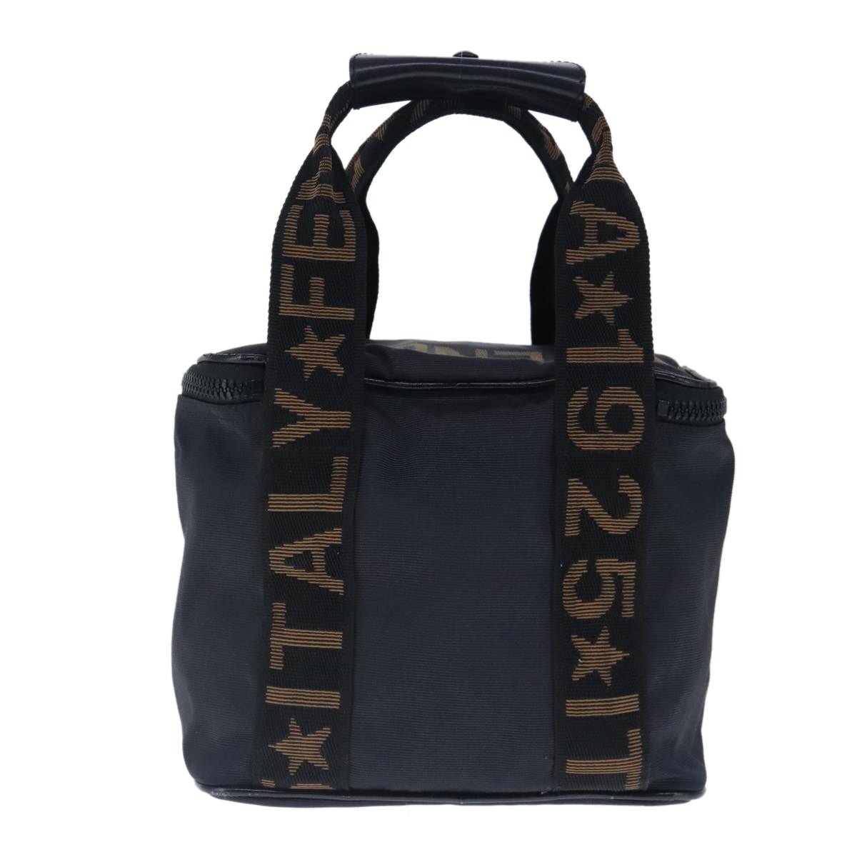 Fendi Flip Black Polyester Handbag ()