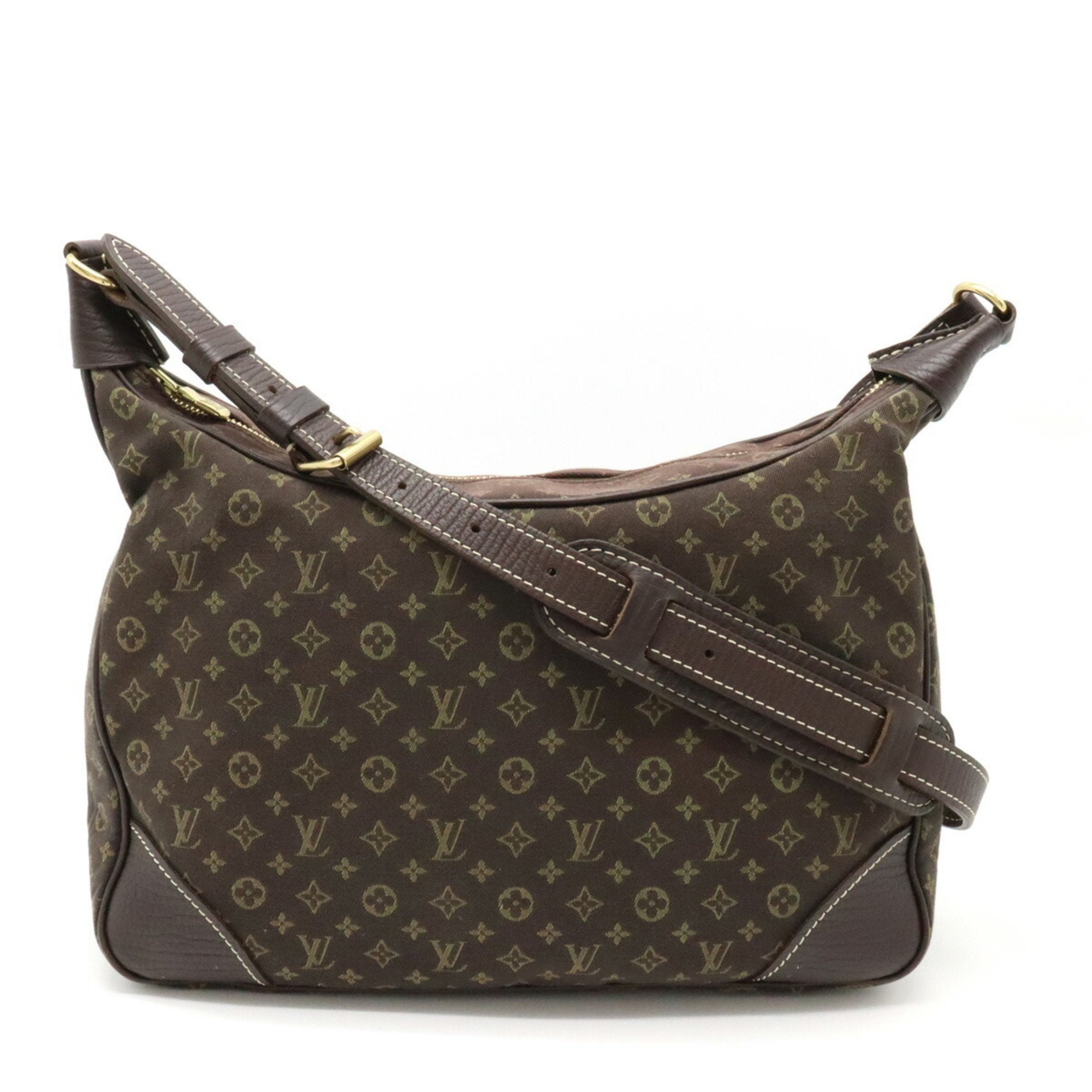 Louis Vuitton Boulogne Canvas Shoulder Bag ()