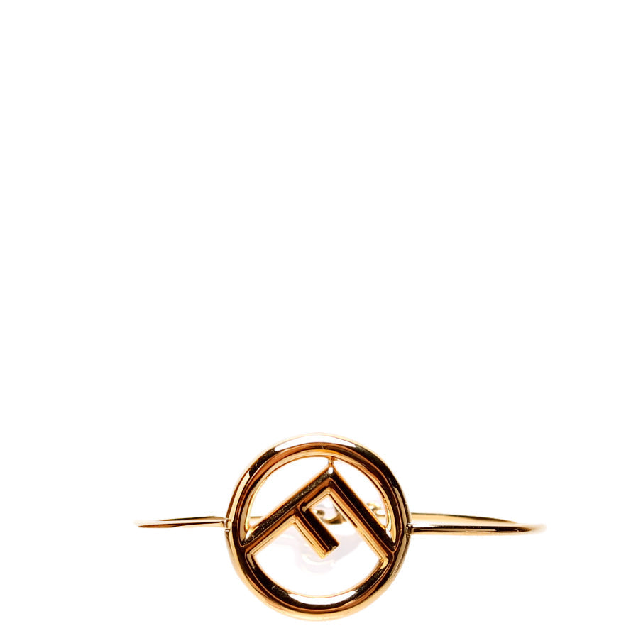 F Is Fendi Bangle Bracelet Size S Gold