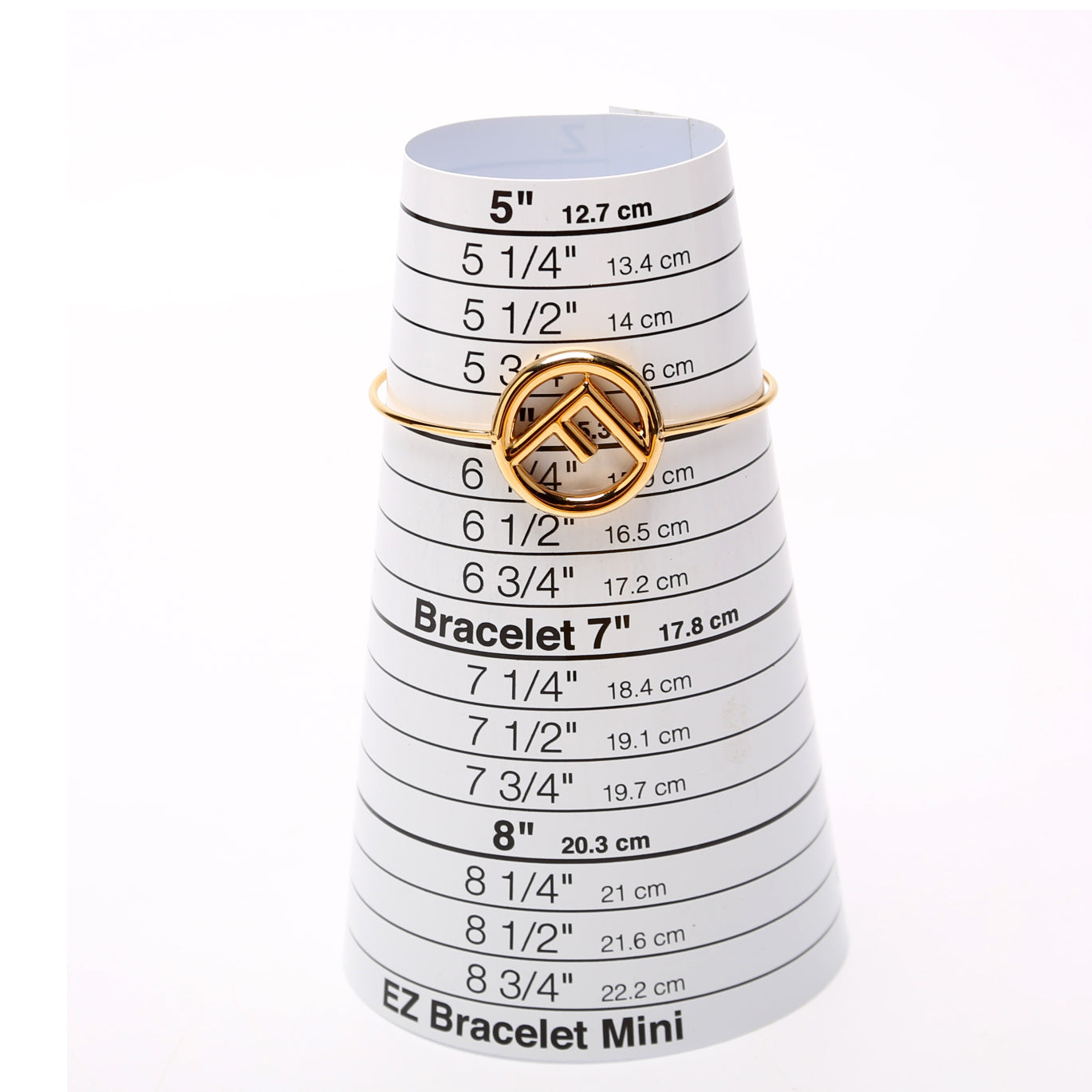 F Is Fendi Bangle Bracelet Size S Gold