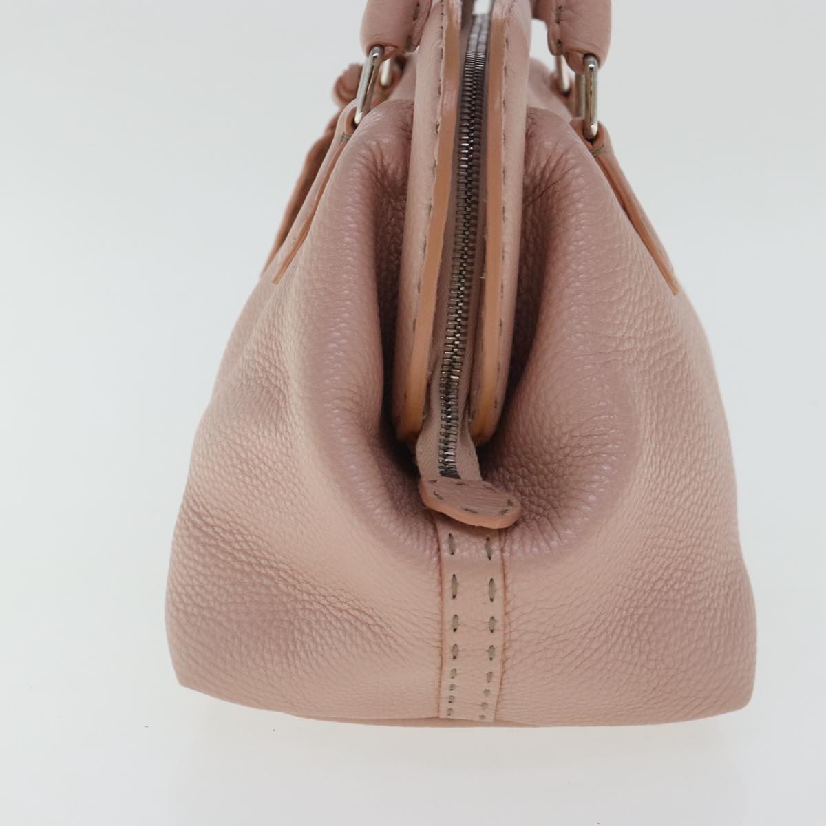 Fendi Selleria Pink Leather Handbag ()