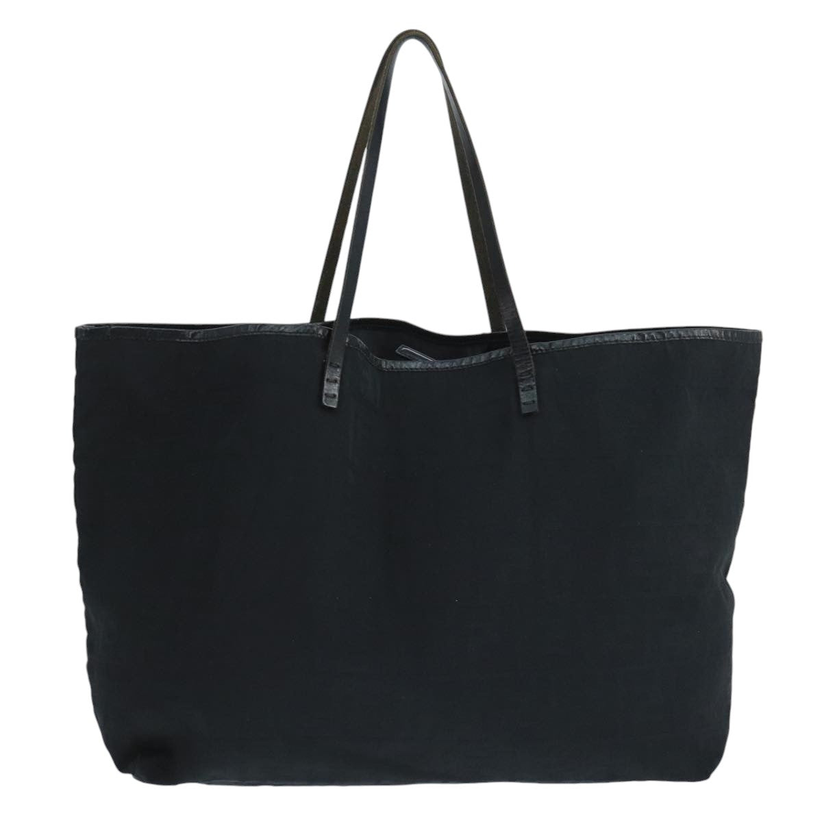 Fendi Zucca Black Canvas Tote Bag ()