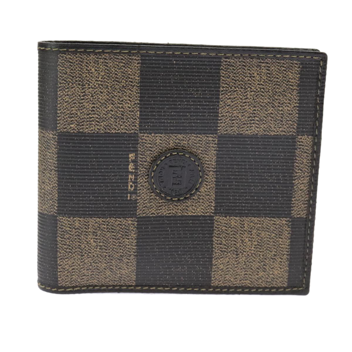 Fendi Pecan Multicolour Canvas Wallet ()
