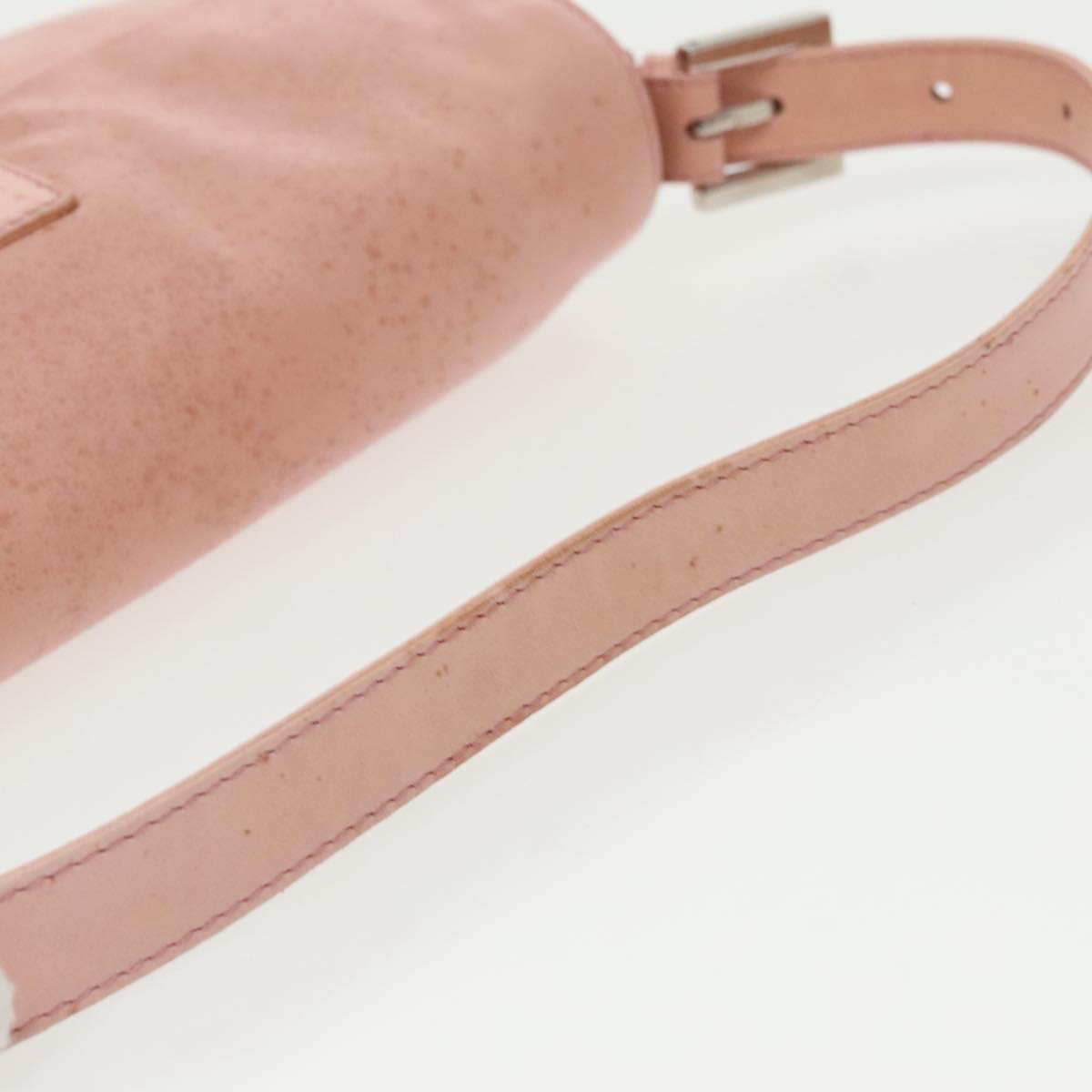 Fendi Baguette Pink Leather Shoulder Bag ()