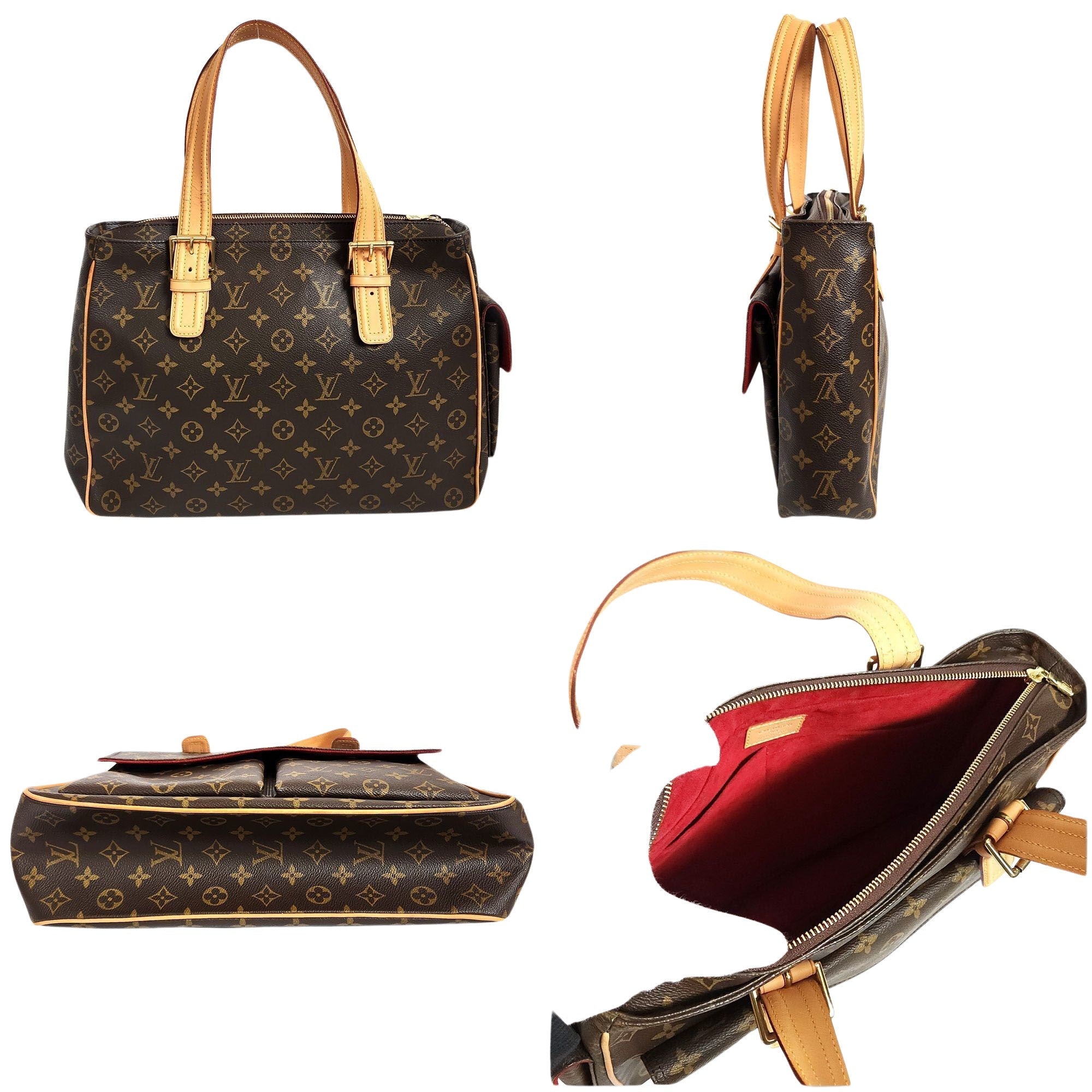 Louis Vuitton Multipli Cité Canvas Shoulder Bag ()