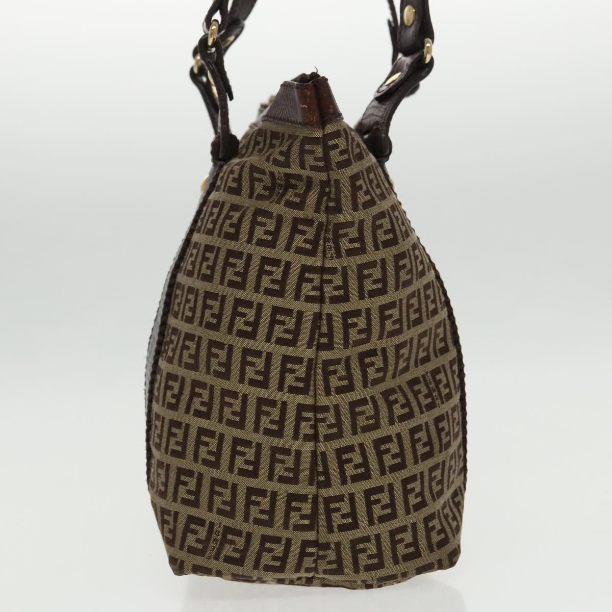 Fendi Zucchino Beige Canvas Tote Bag ()