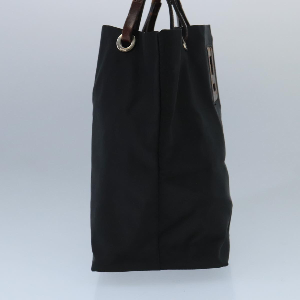 Fendi Ff Black Synthetic Tote Bag ()