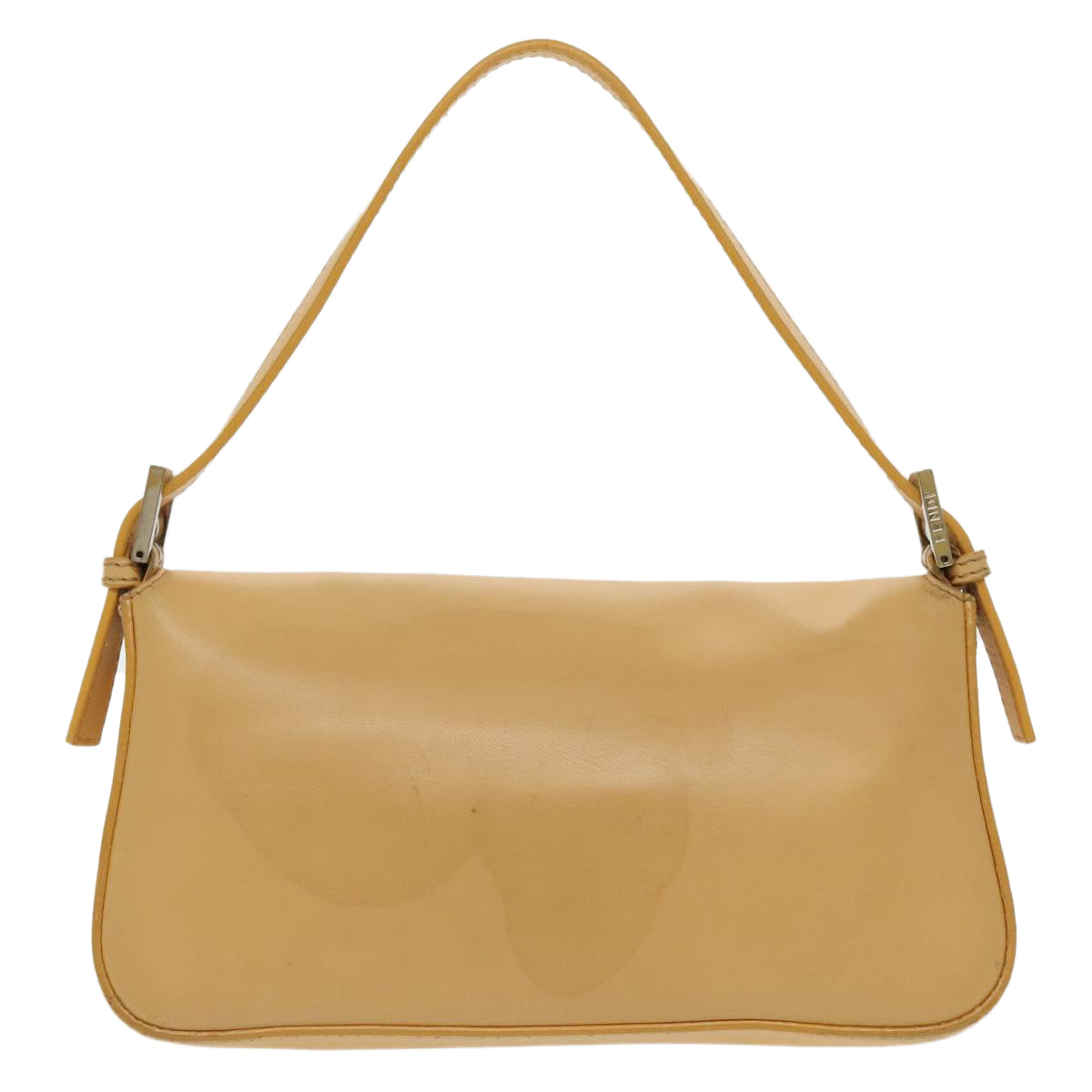 Fendi Baguette Beige Leather Shoulder Bag ()