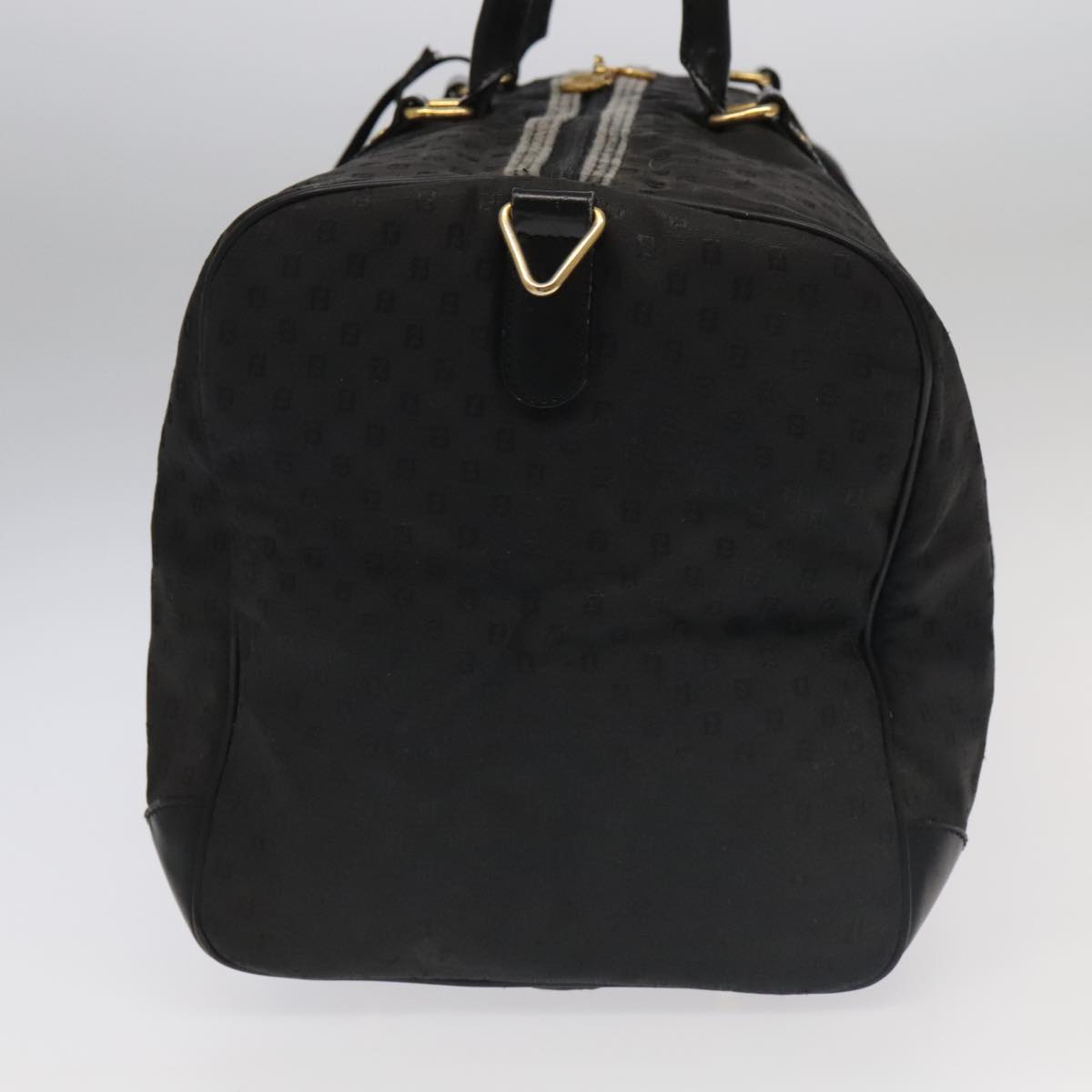 Fendi Black Canvas Travel Bag ()