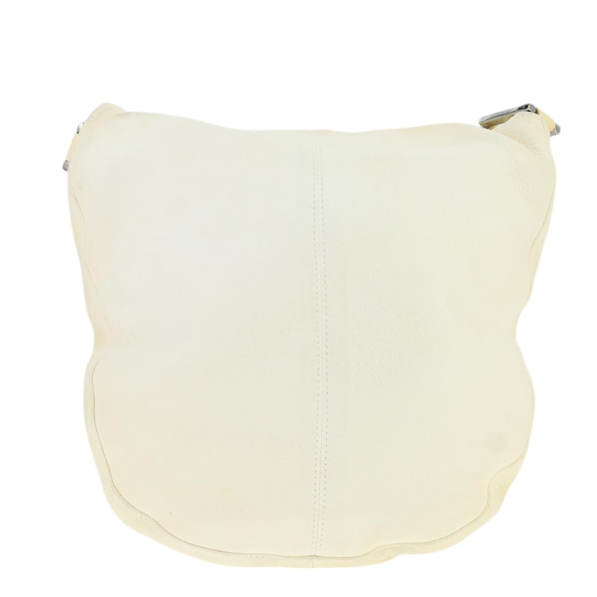 Fendi White Leather Shoulder Bag ()
