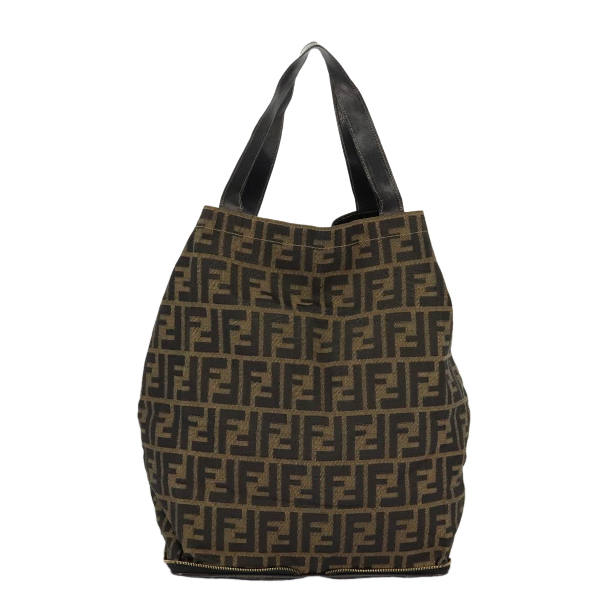 Fendi Brown Canvas Tote Bag ()