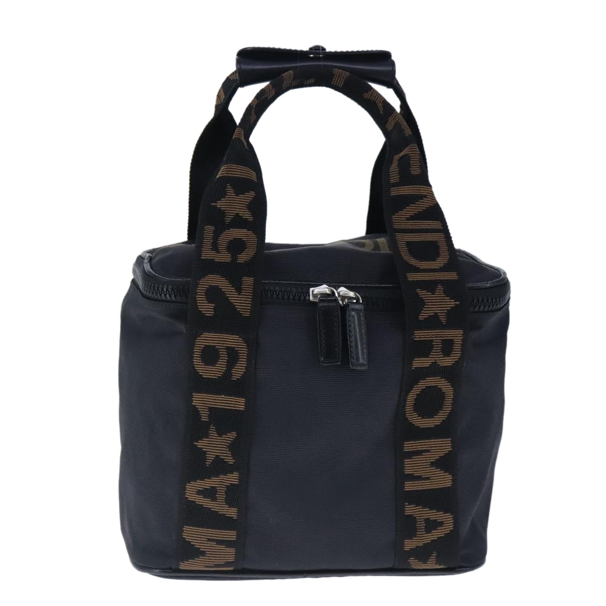 Fendi Flip Black Polyester Handbag ()