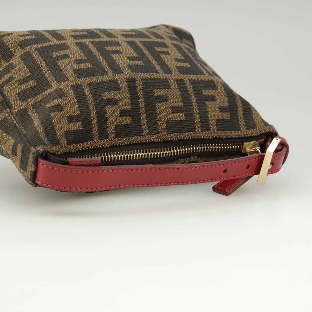 Fendi Zucca Brown Canvas Handbag ()