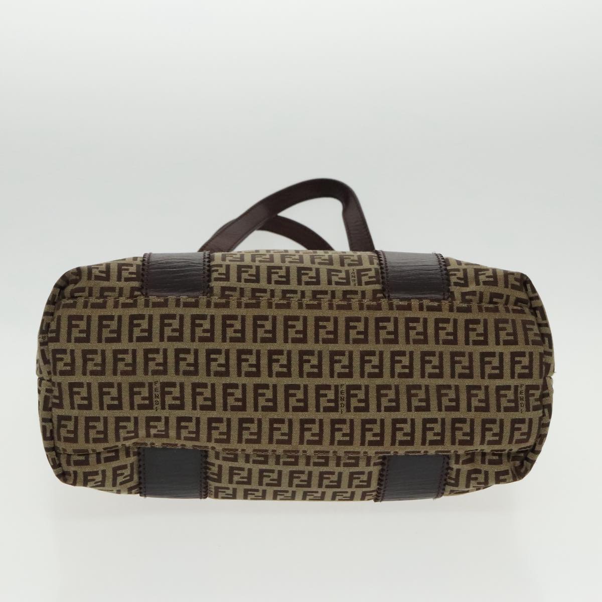 Fendi Zucchino Beige Canvas Tote Bag ()