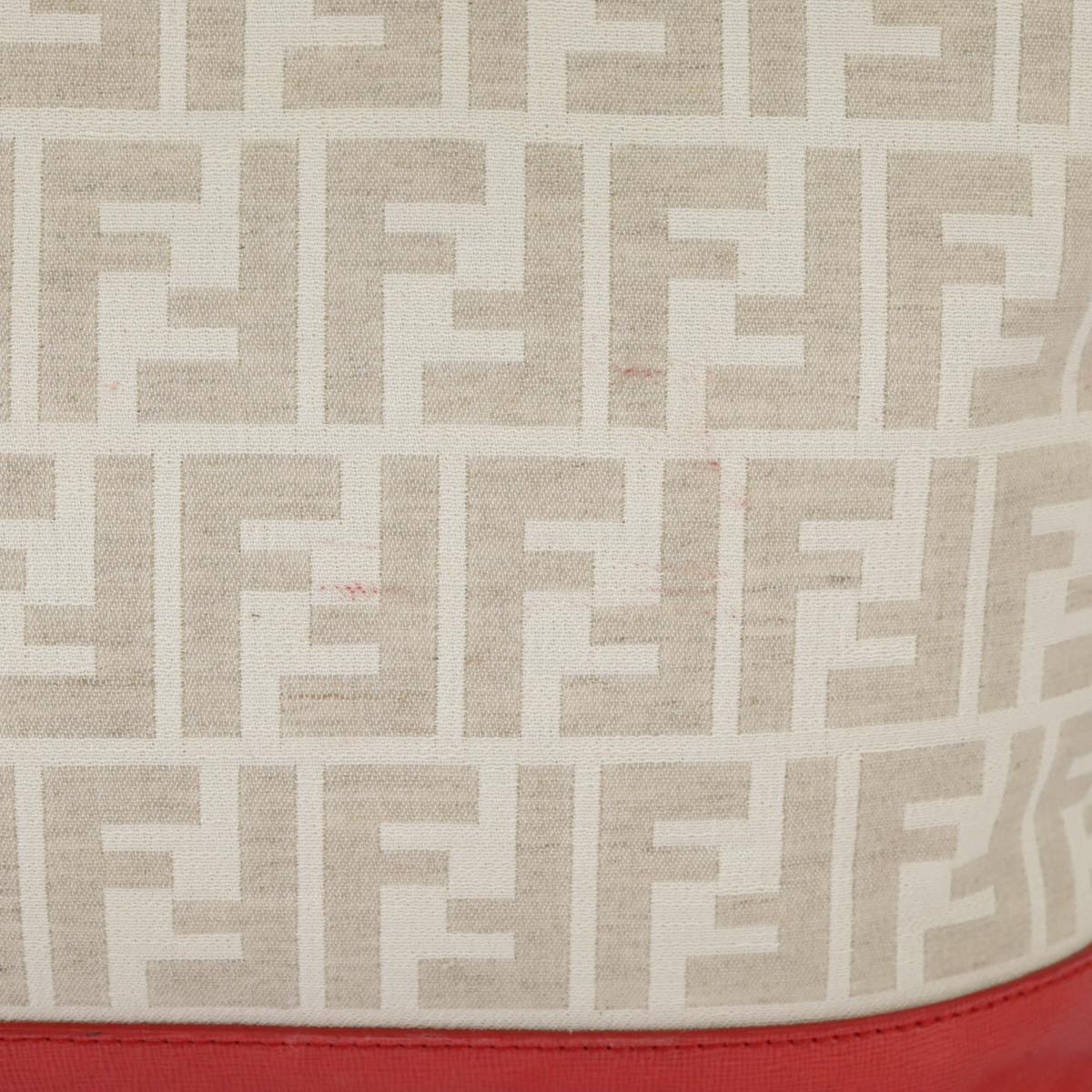 Fendi Roll Beige Canvas Tote Bag ()