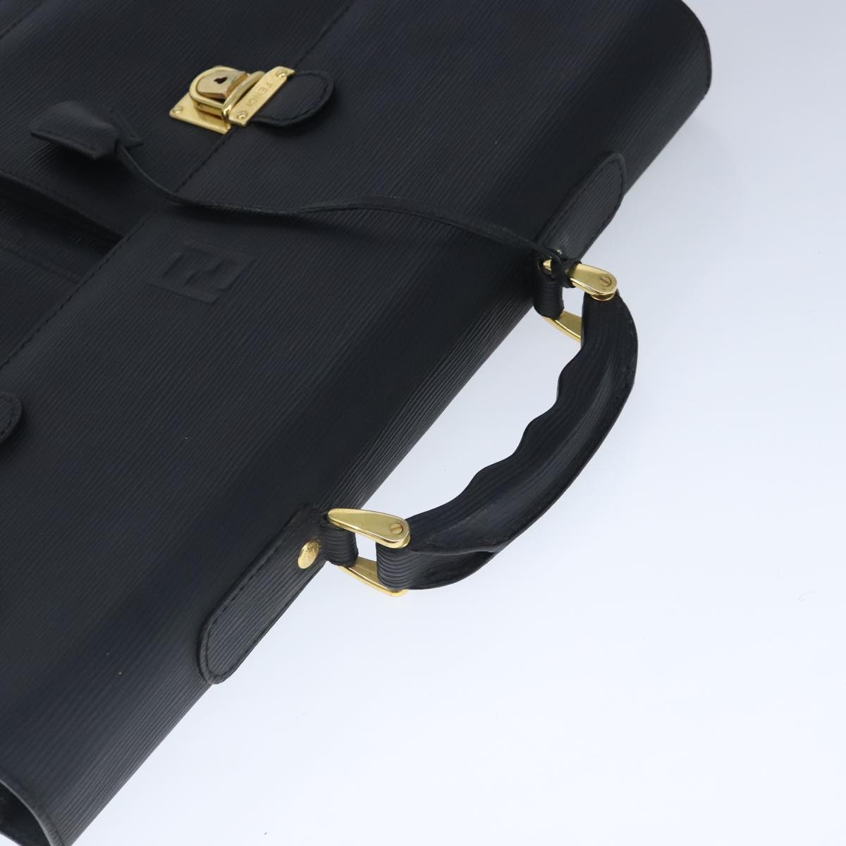 Fendi Black Leather Handbag ()