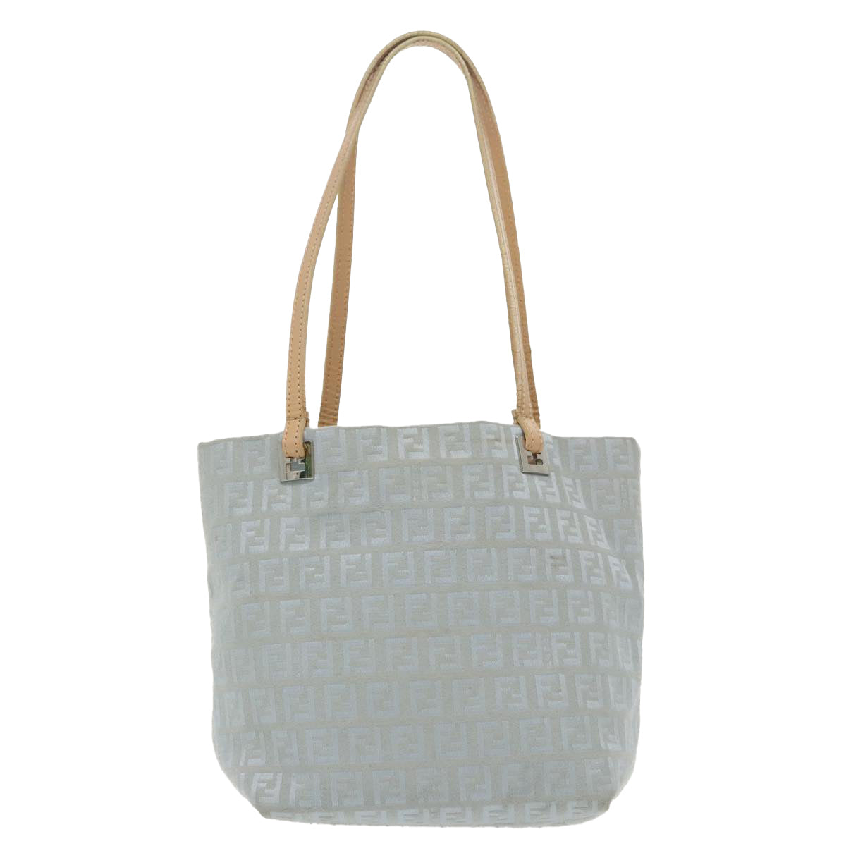 Fendi Blue Canvas Tote Bag ()