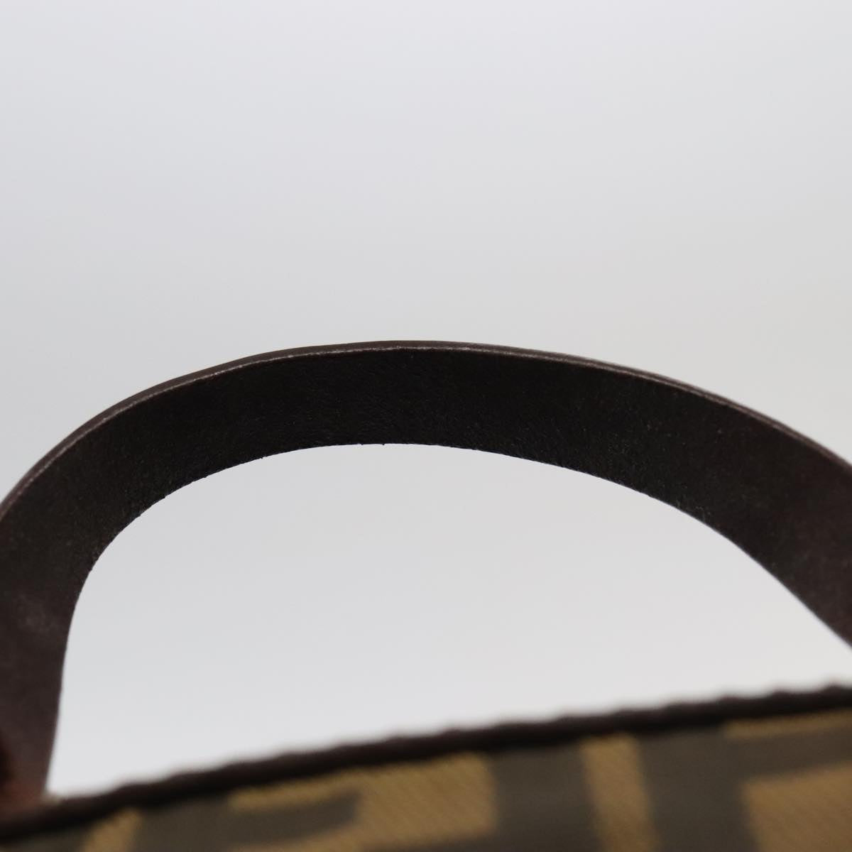 Fendi Brown Canvas Backpack Bag ()