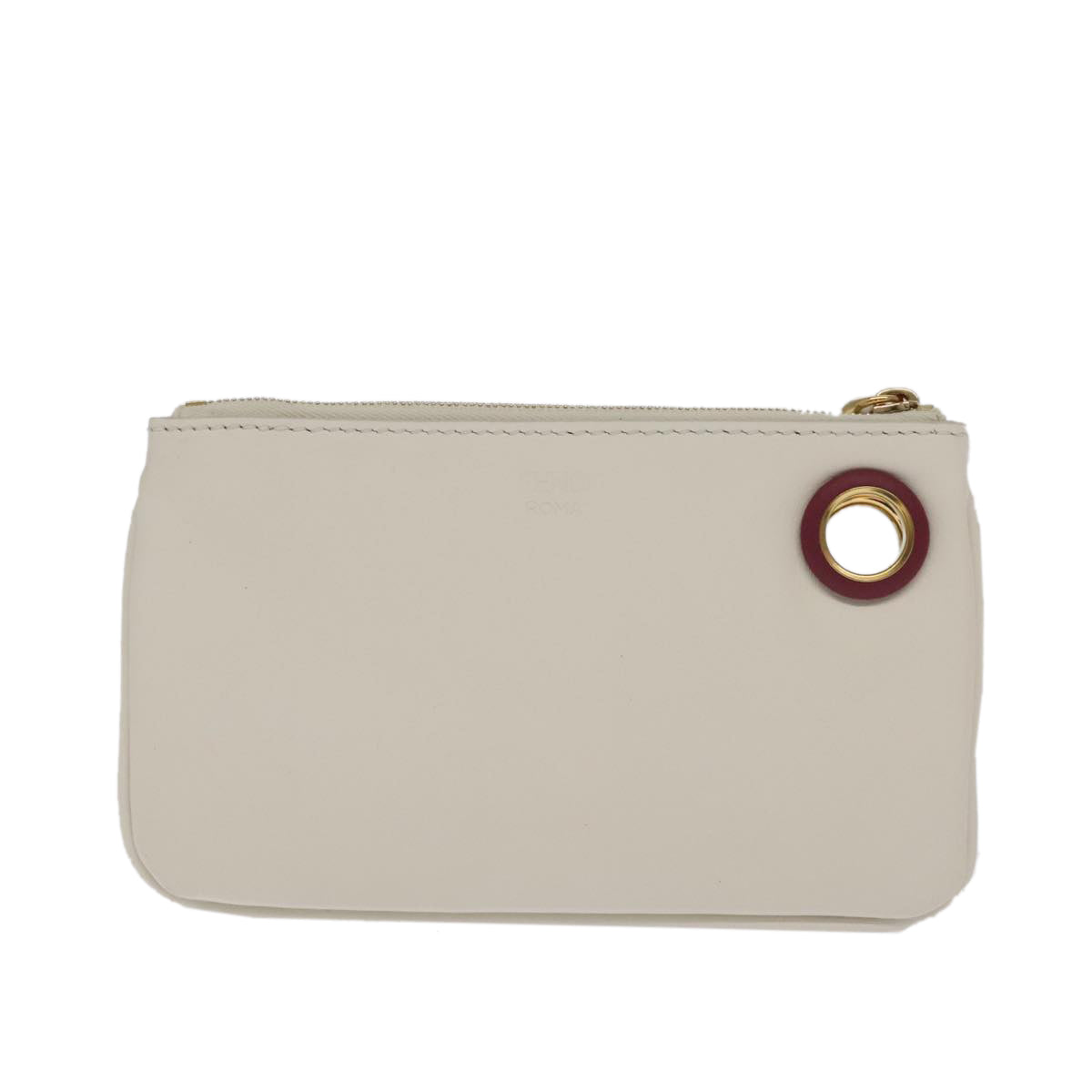 Fendi Triplet Multicolour Leather Clutch Bag ()