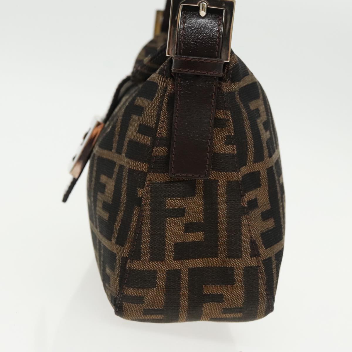 Fendi Brown Canvas Shoulder Bag ()