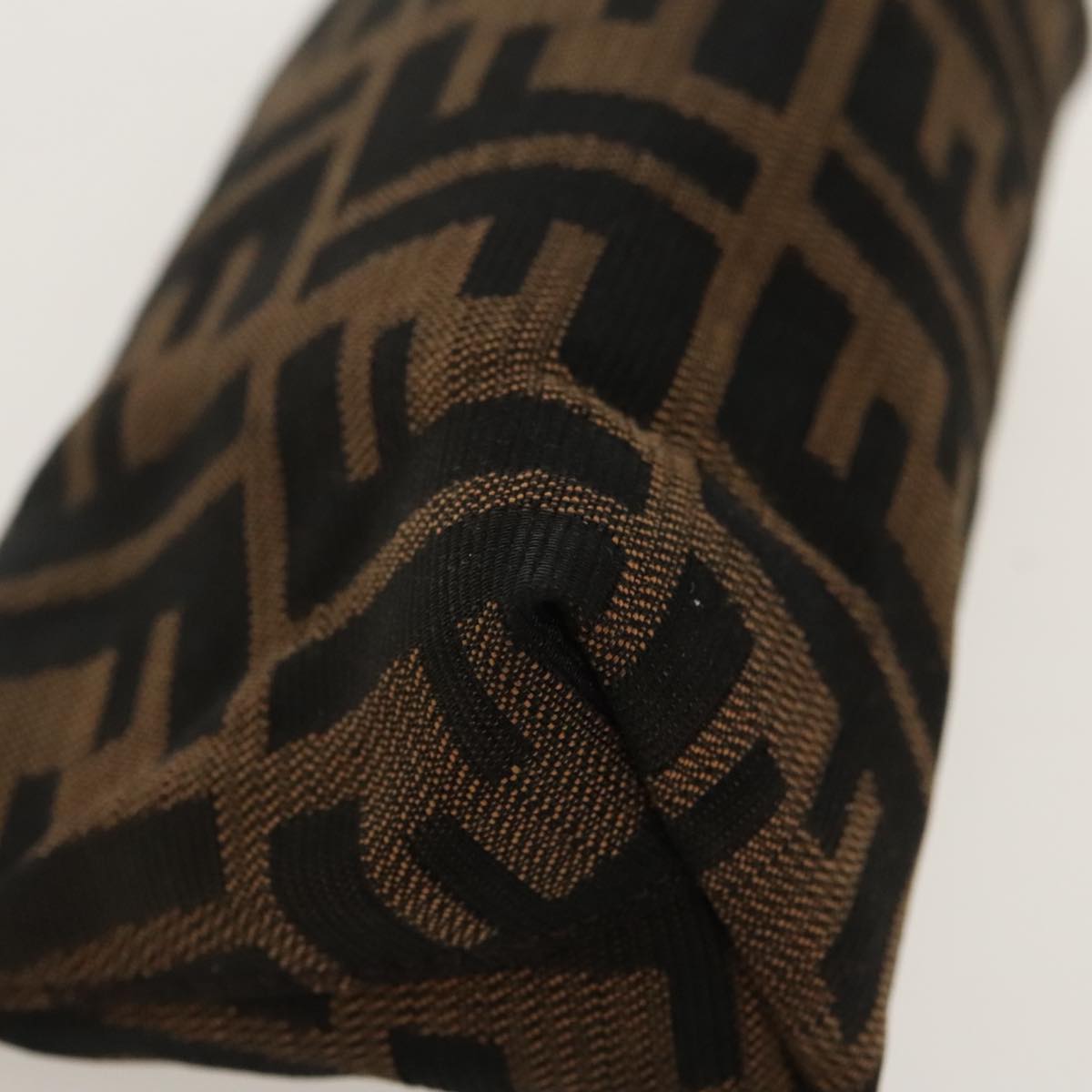 Fendi Brown Canvas Clutch Bag ()