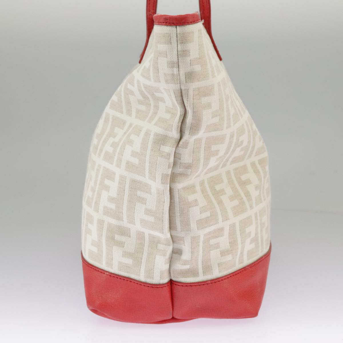 Fendi Roll Beige Canvas Tote Bag ()
