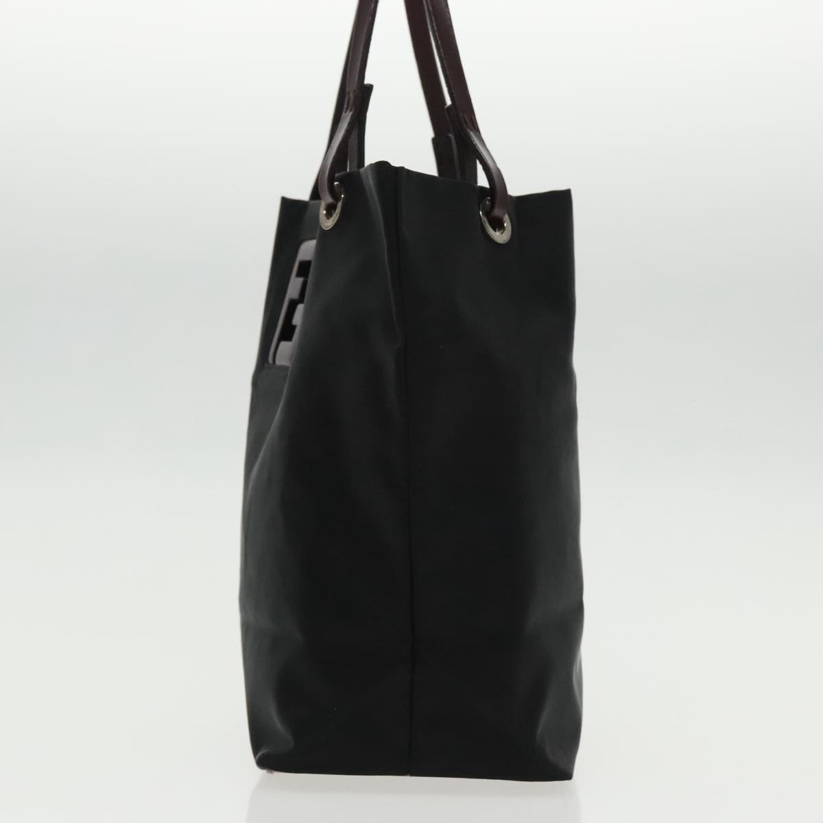 Fendi Ff Black Synthetic Handbag ()