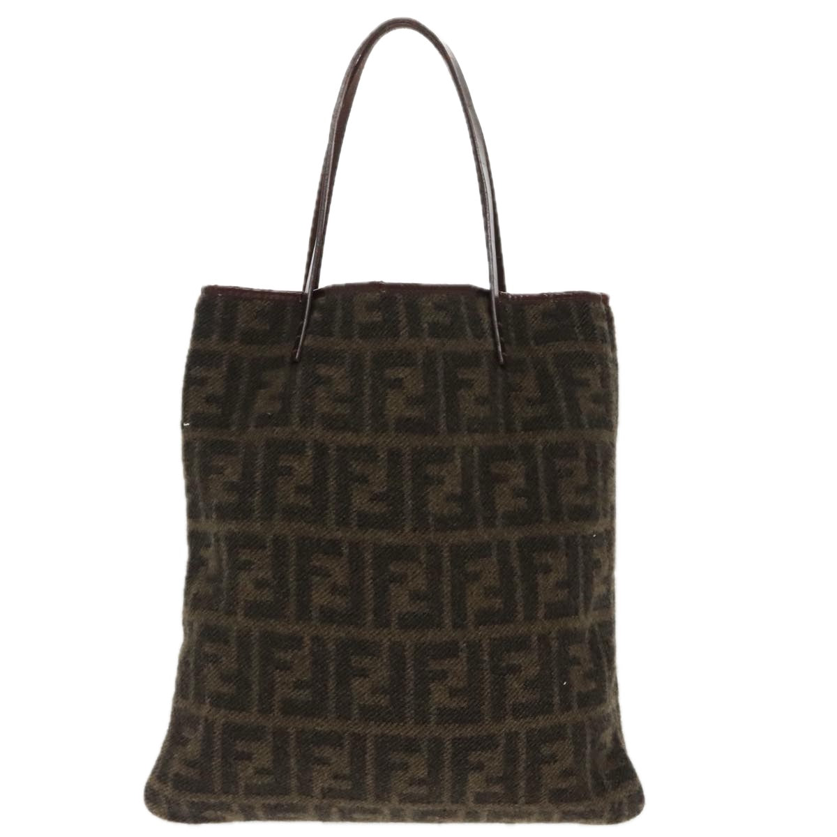 Fendi Zucca Brown Canvas Tote Bag ()