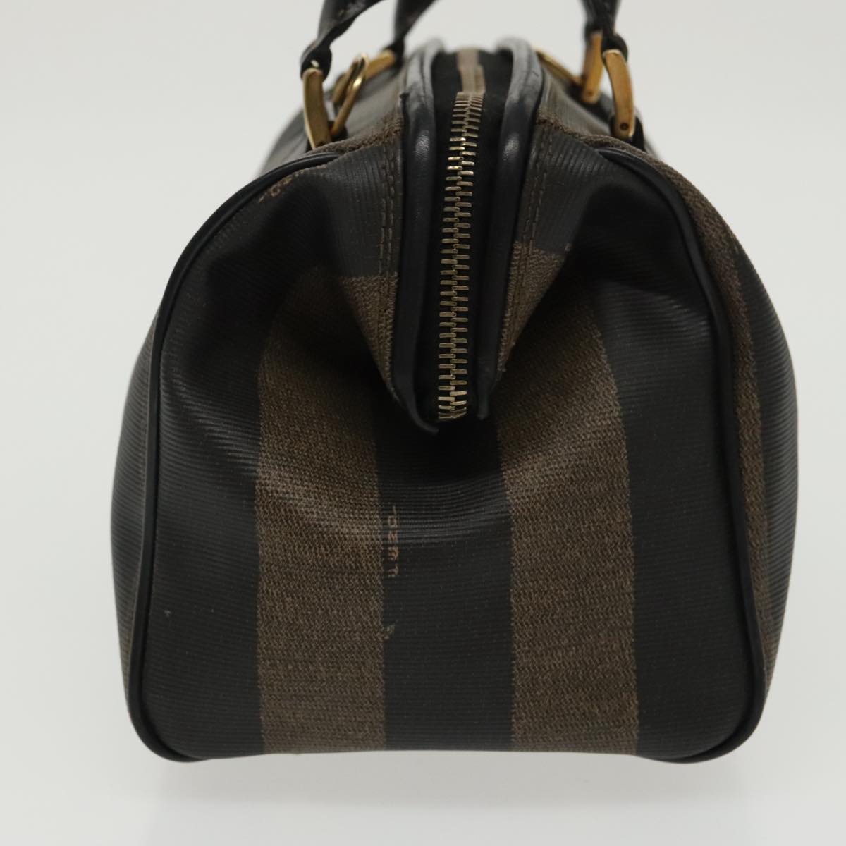 Fendi Pecan Brown Canvas Handbag ()