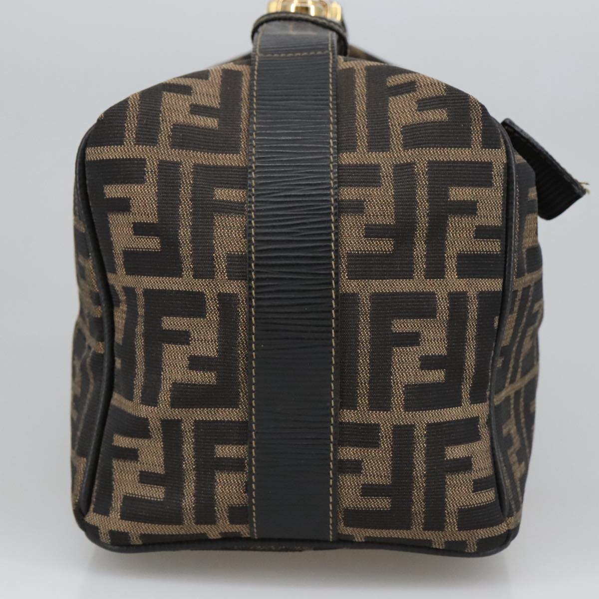 Fendi Brown Canvas Clutch Bag ()