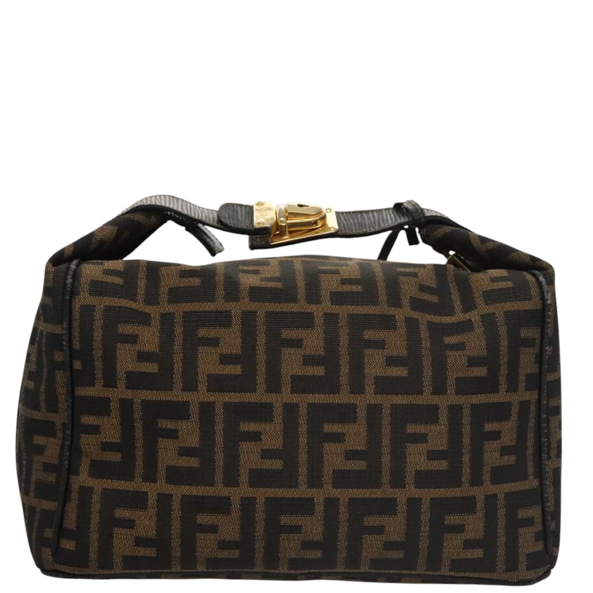 Fendi Brown Canvas Handbag ()