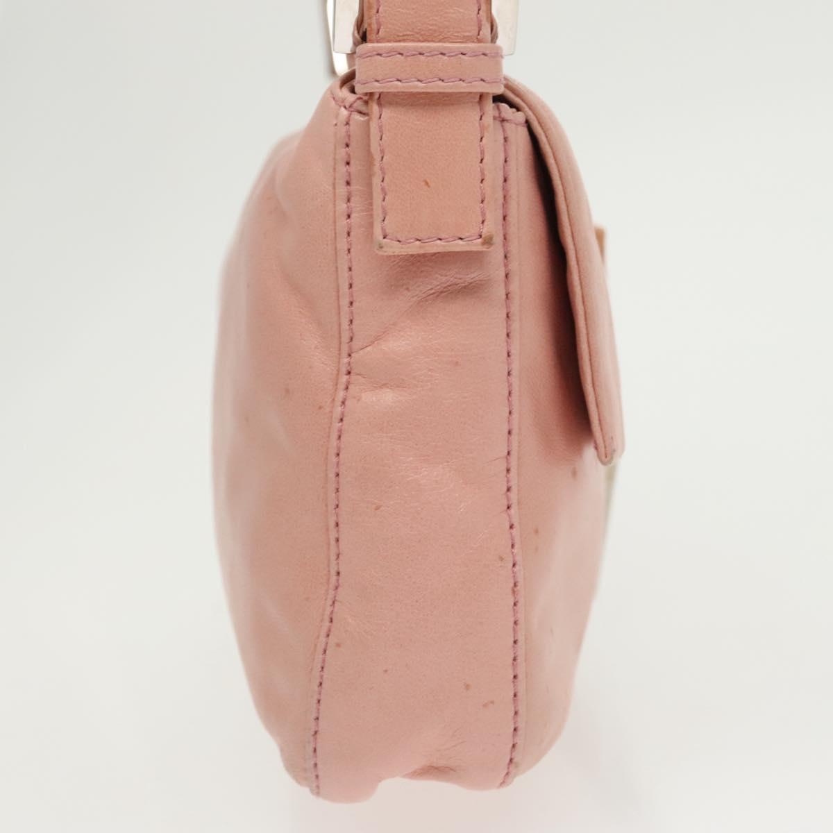 Fendi Baguette Pink Leather Shoulder Bag ()