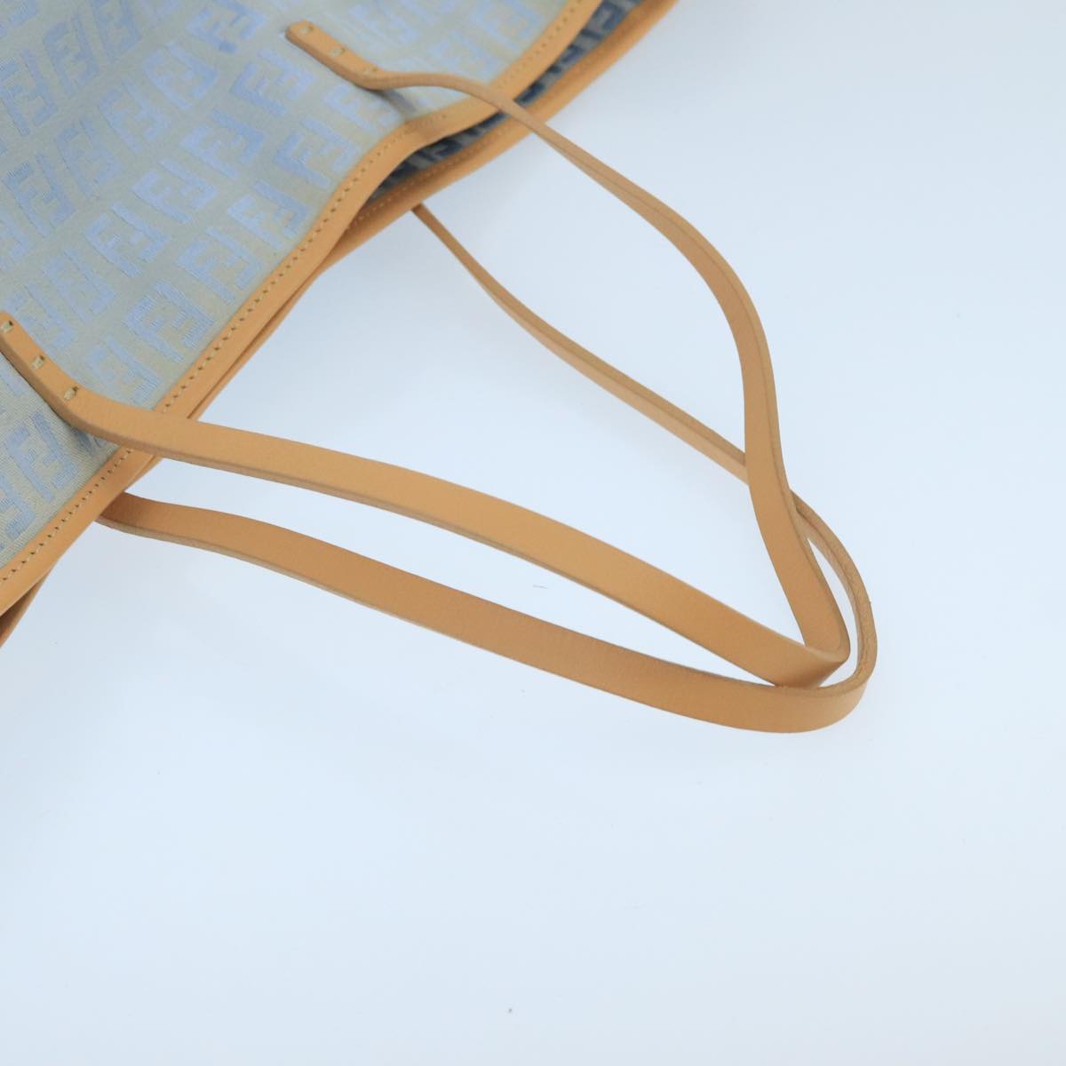 Fendi Blue Canvas Tote Bag ()