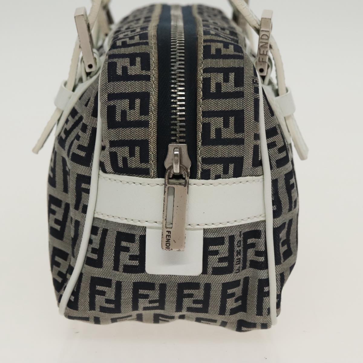 Fendi Navy Canvas Handbag ()