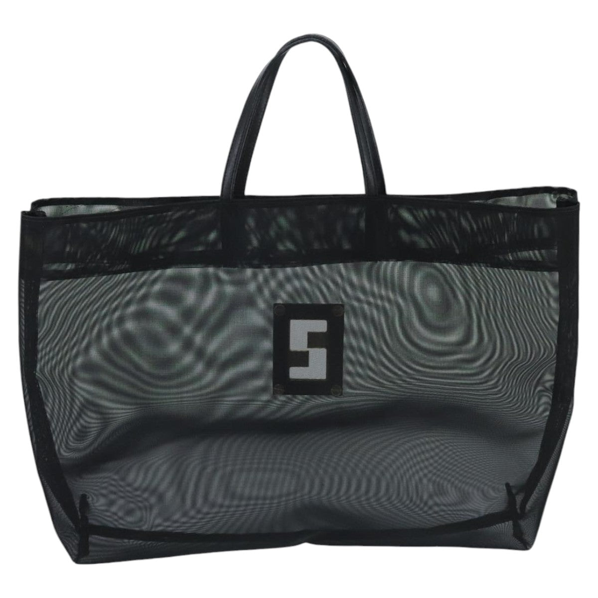 Fendi Ff Black Synthetic Tote Bag ()
