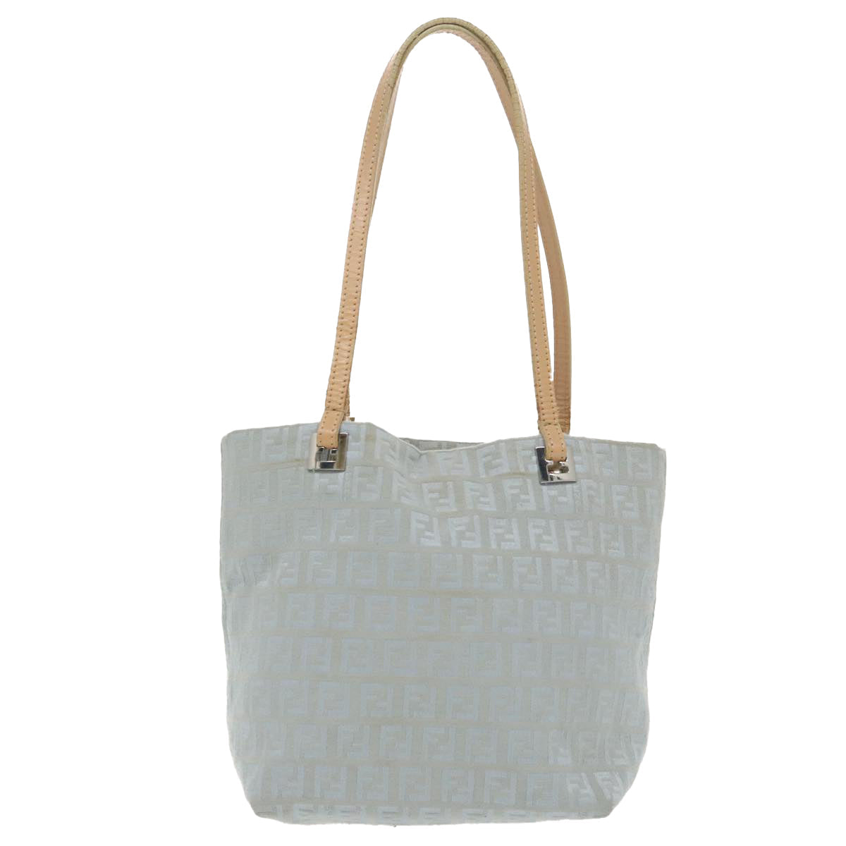 Fendi Blue Canvas Tote Bag ()
