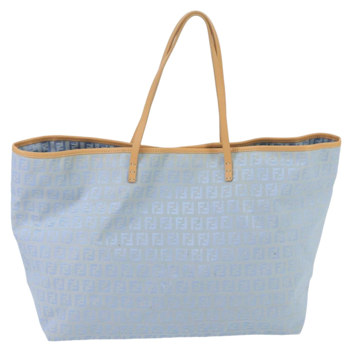 Fendi Blue Canvas Tote Bag ()