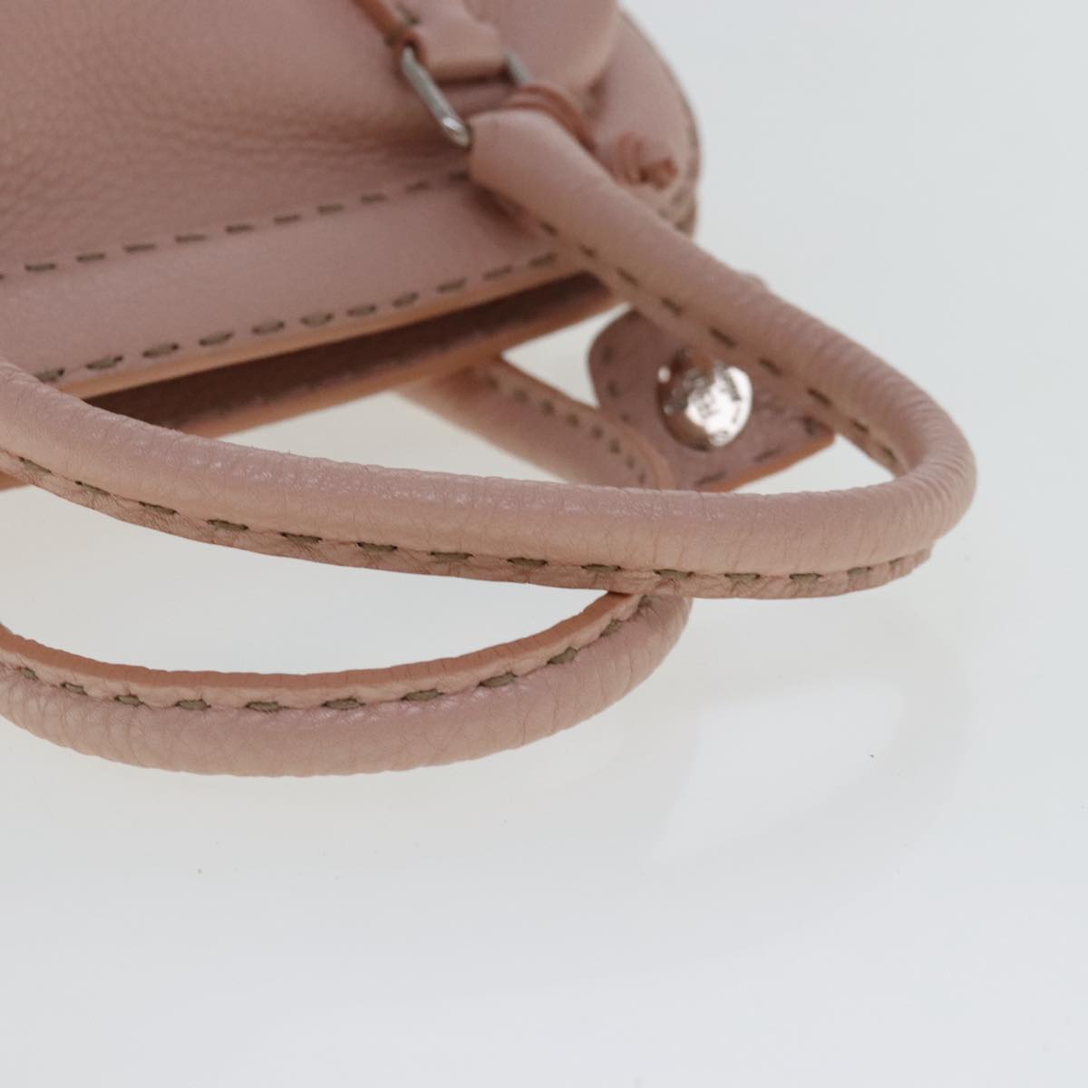 Fendi Selleria Pink Leather Handbag ()