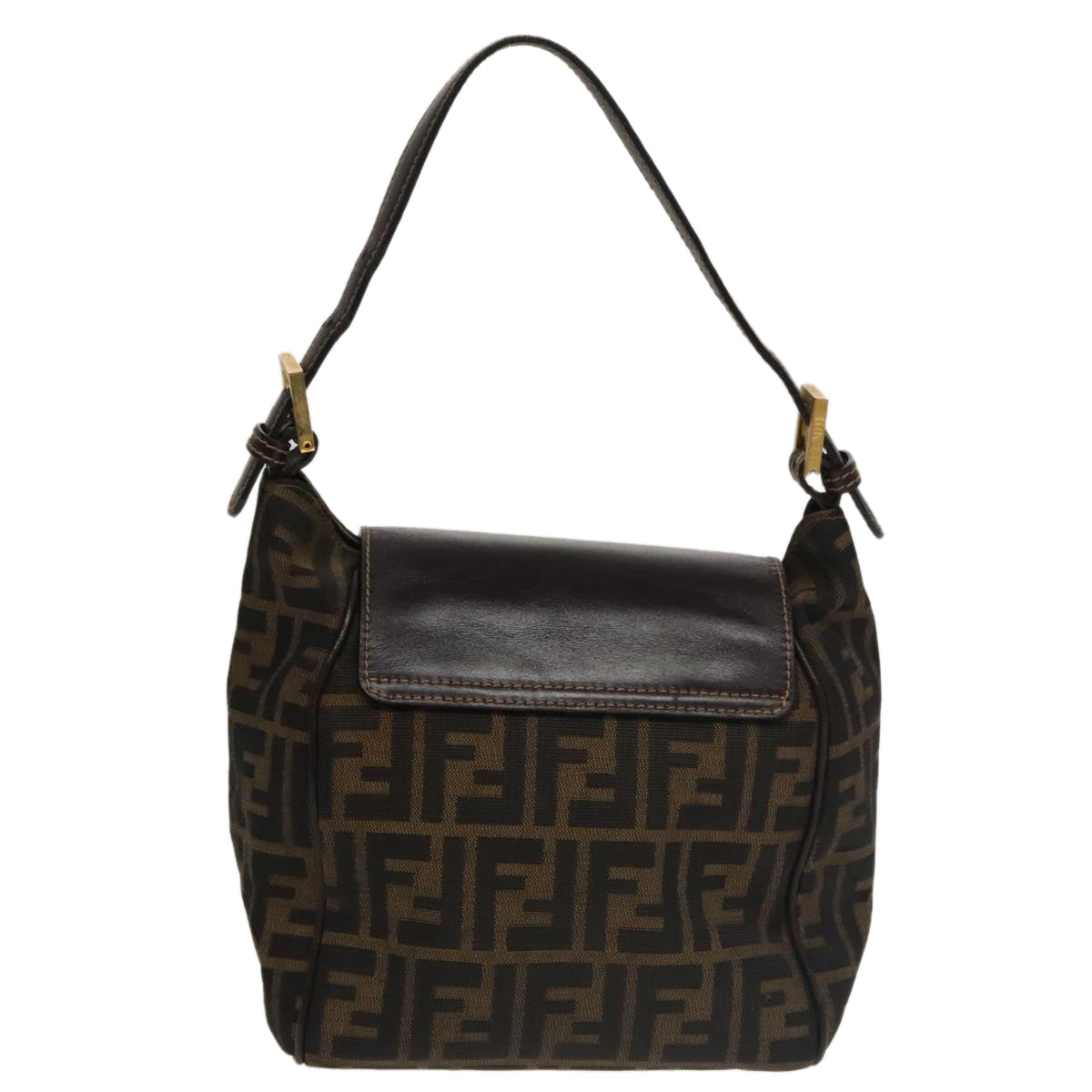 Fendi Brown Canvas Handbag ()
