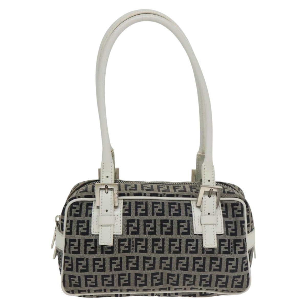 Fendi Navy Canvas Handbag ()