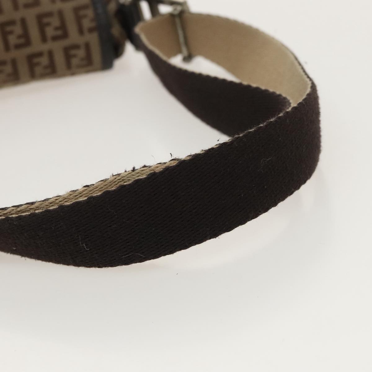 Fendi Brown Canvas Shoulder Bag ()