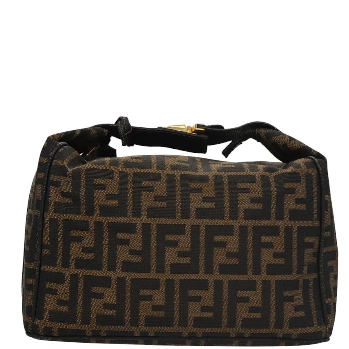 Fendi Brown Canvas Handbag ()