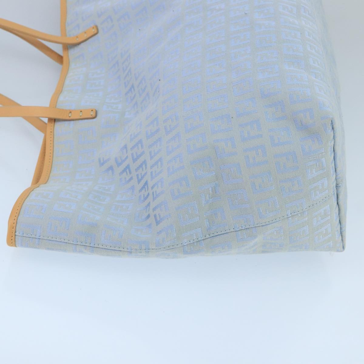 Fendi Blue Canvas Tote Bag ()