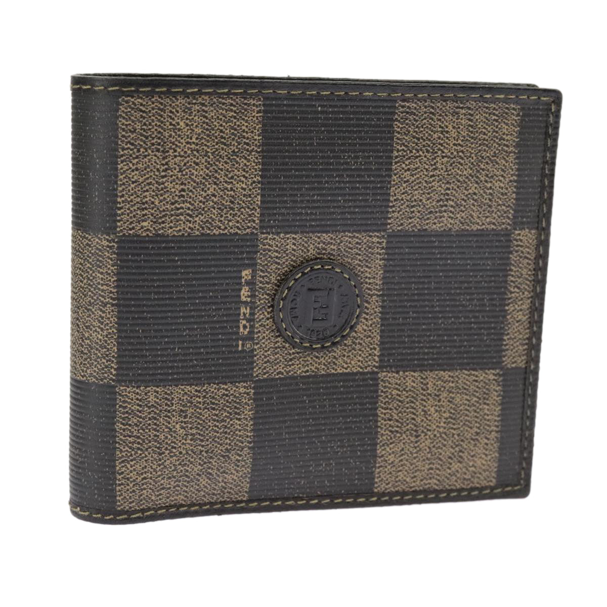 Fendi Pecan Multicolour Canvas Wallet ()